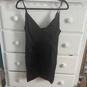 Charlotte Russe Black Slip Dress